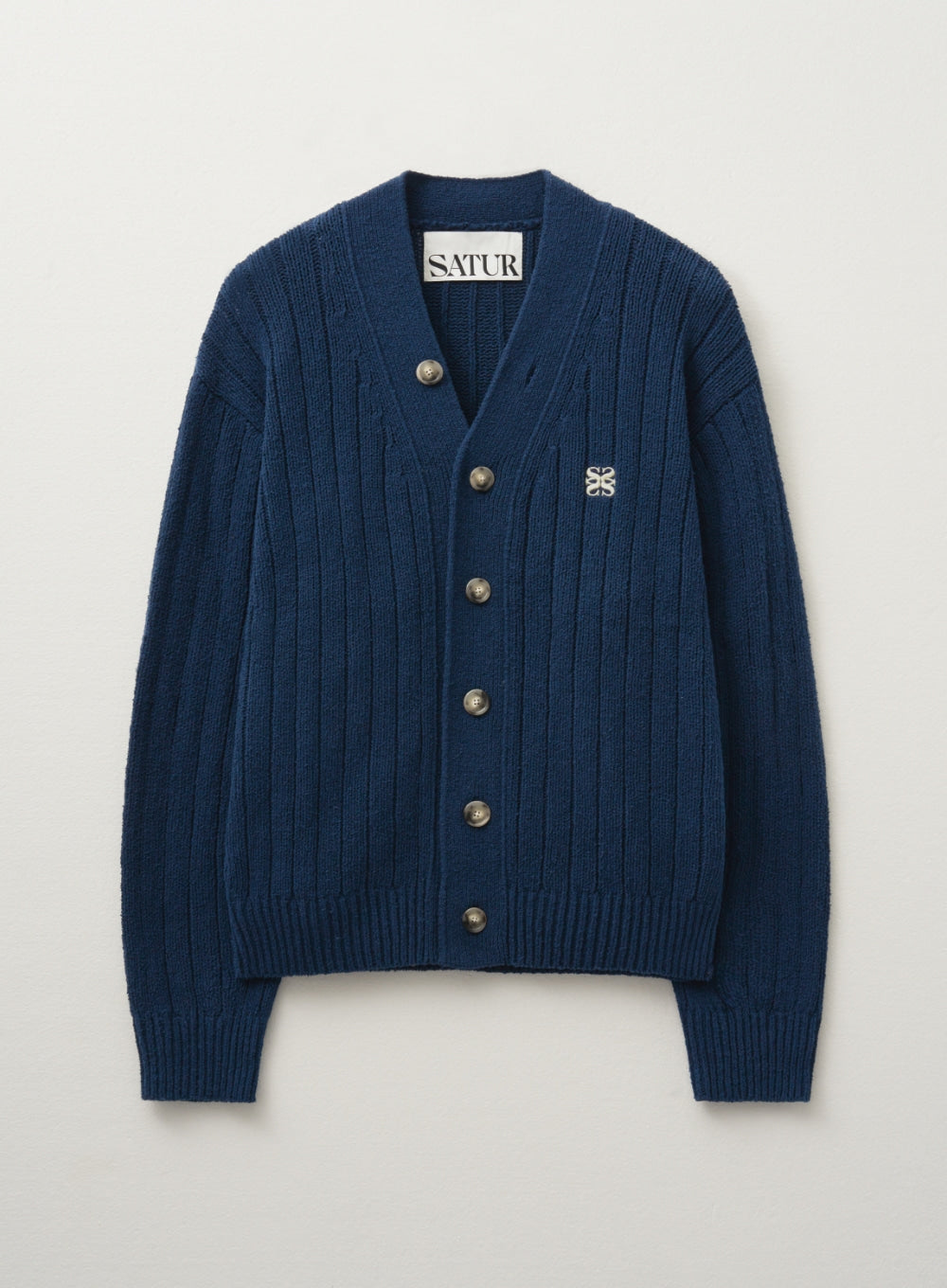 (M) Faro Over Size Boucle Cardigan