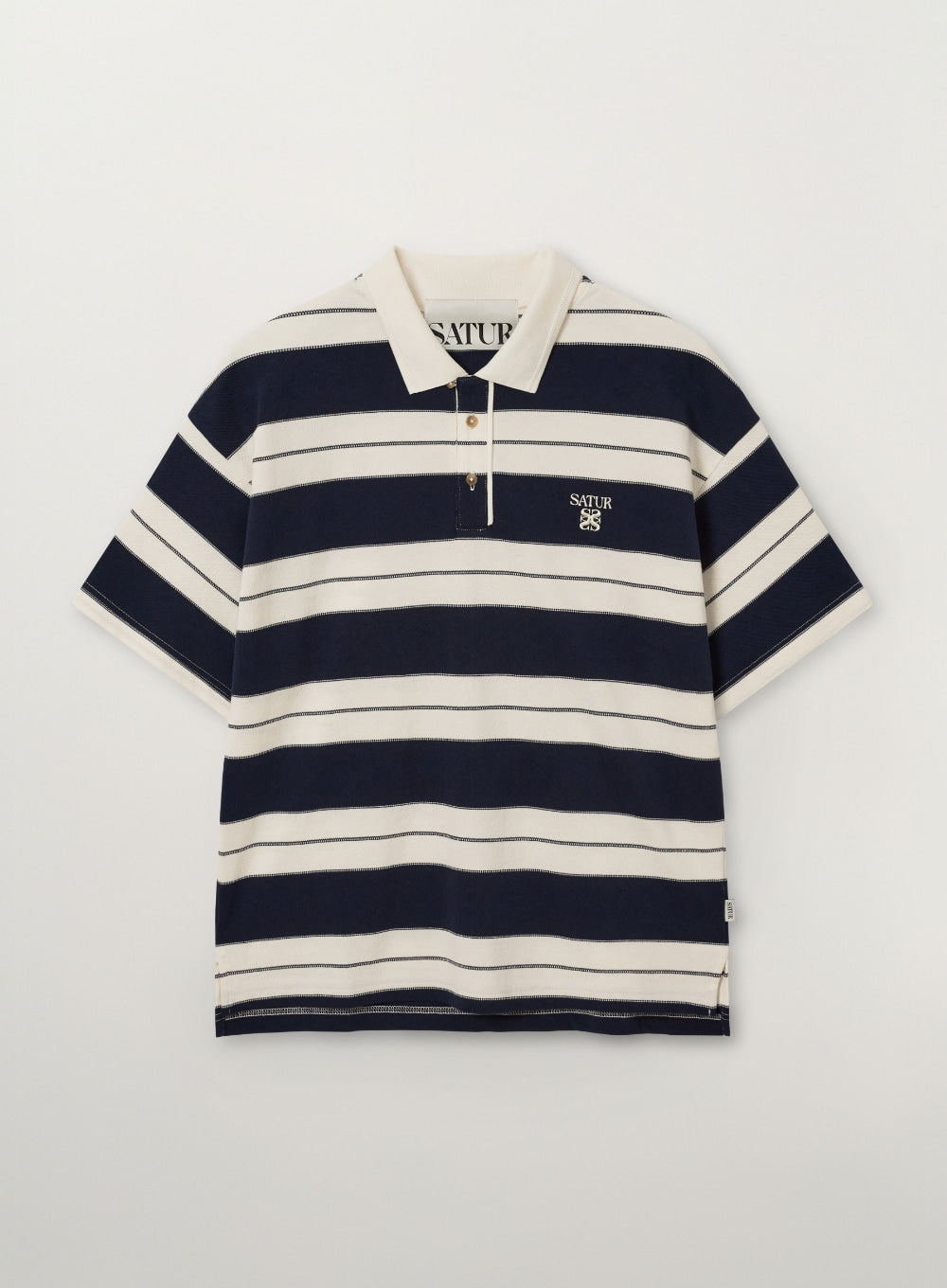 (U) Apero Stripe Pique T-Shirt