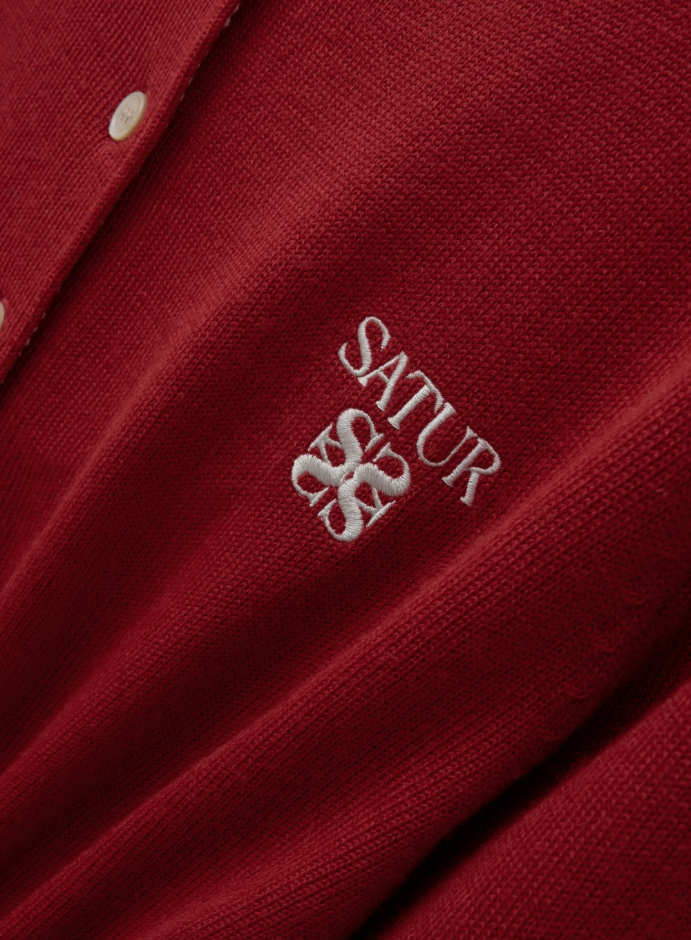 (W) Basic Crew Neck Fine Cardigan