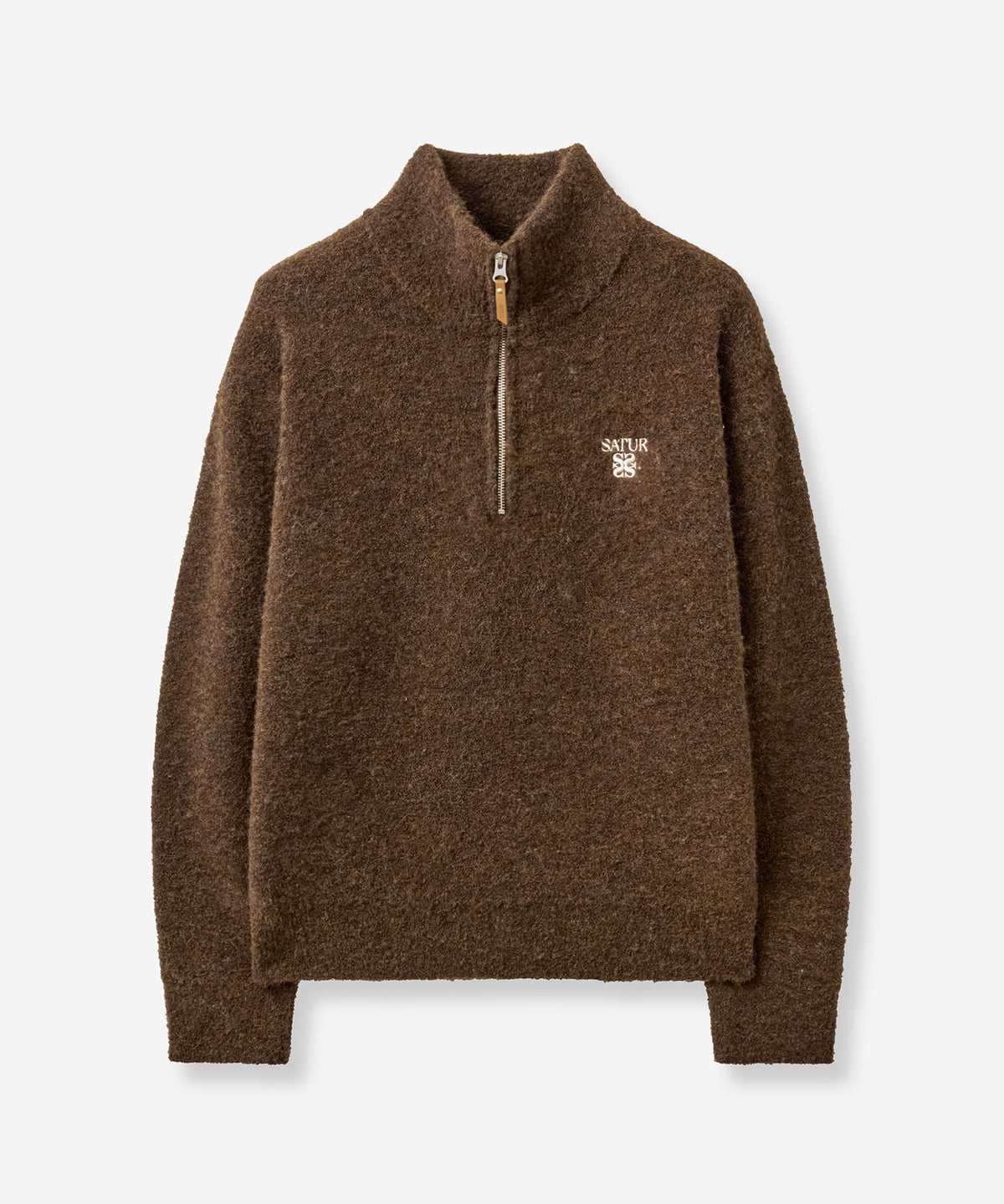 (M) HalfNeck HalfZip Knit