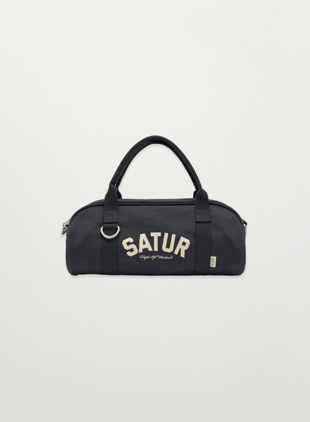 (W) Canvas Mini Duffle Bag