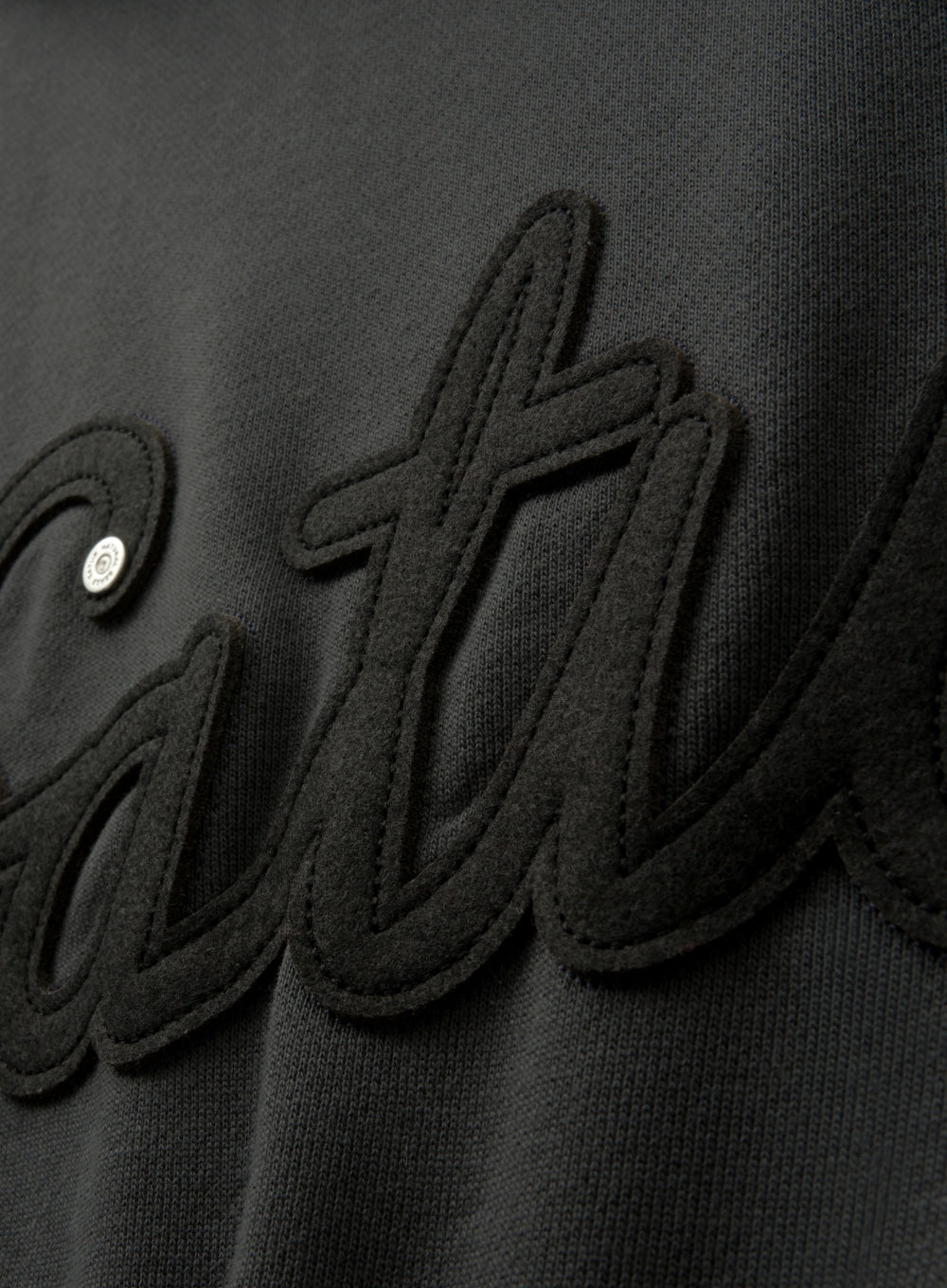 (U) Satur Applique Rivet Hoodie