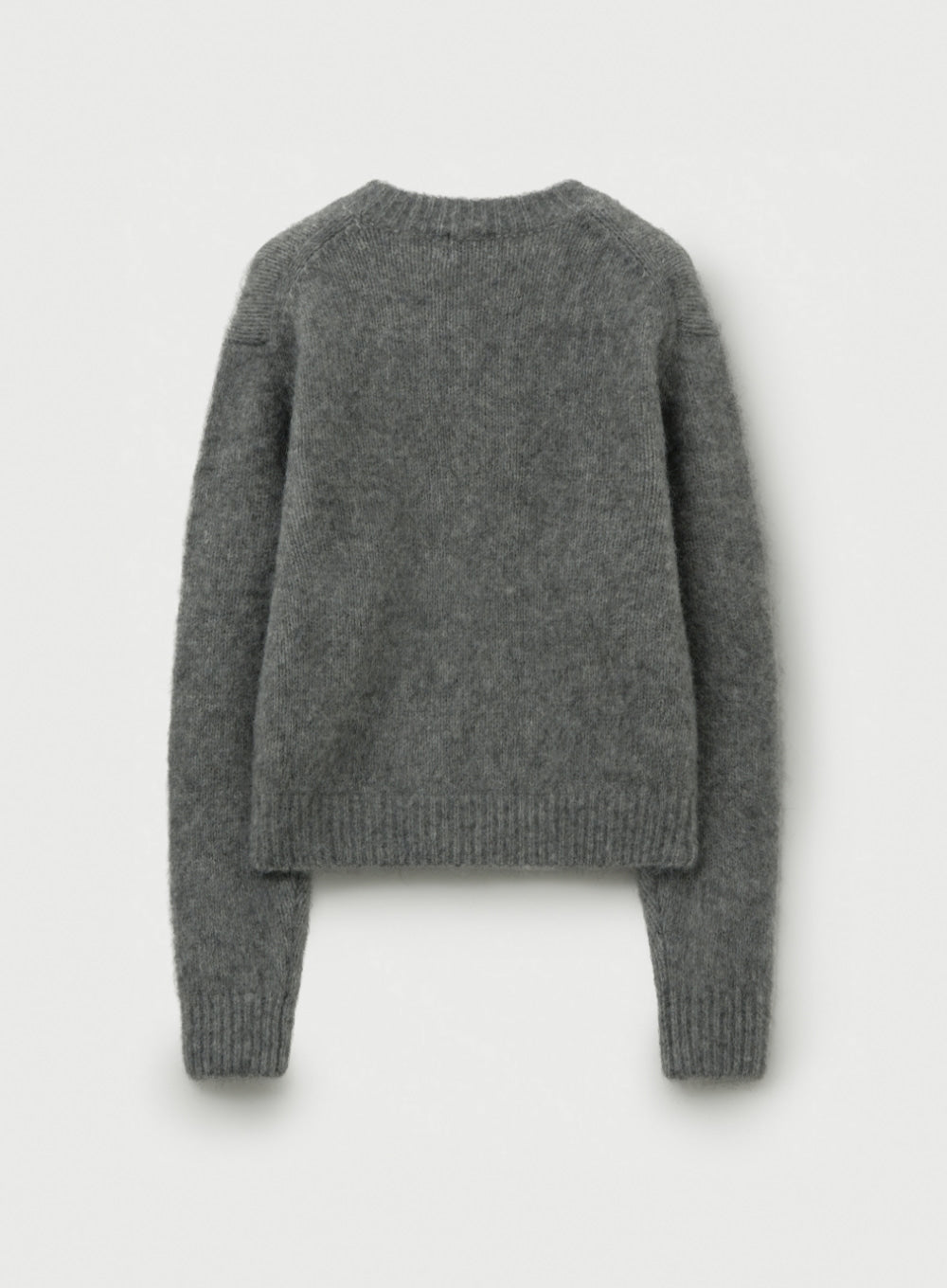 (W) Essen Two-Tone Mohair Pullover Knit