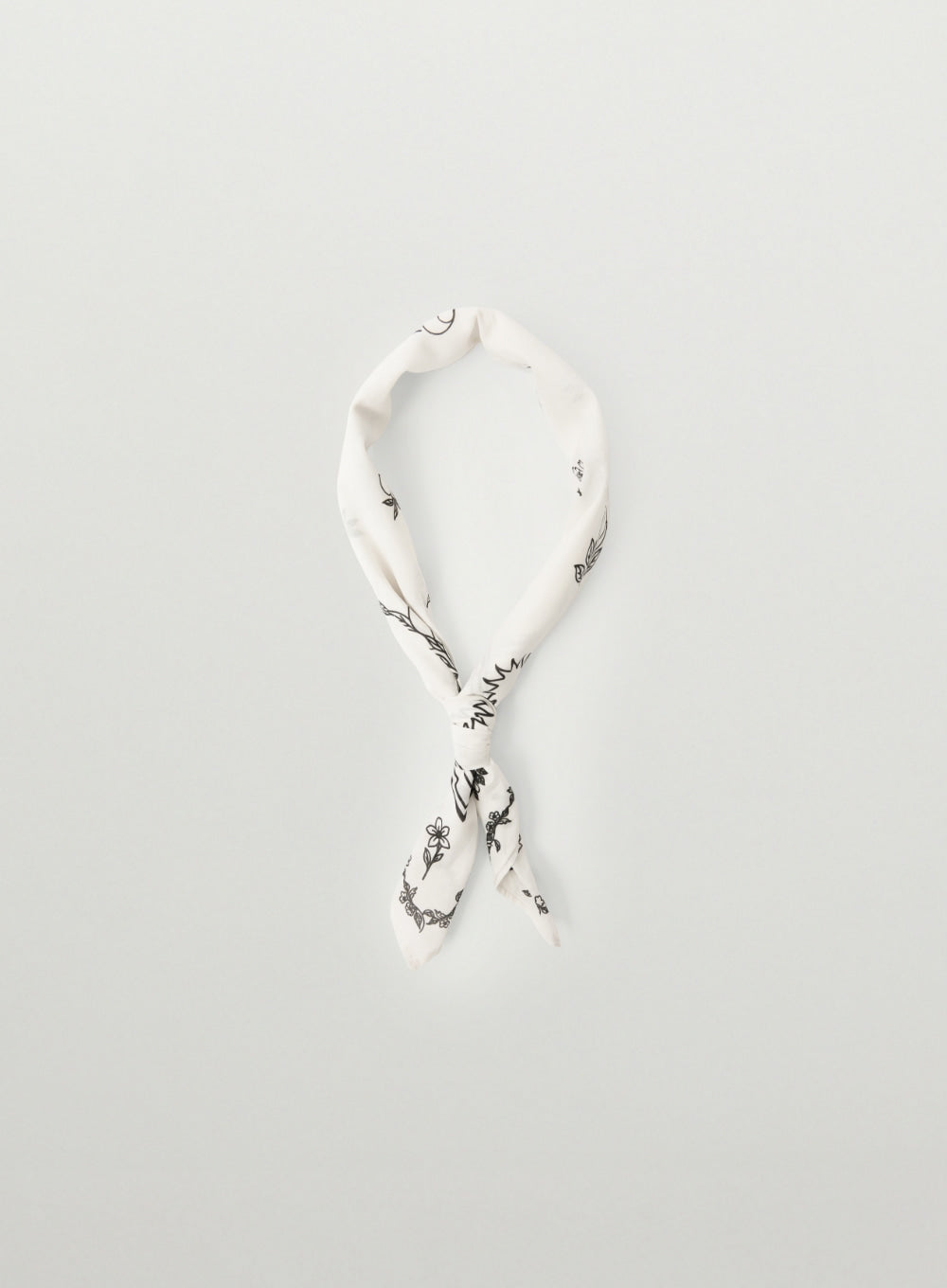 (U) Summer Graphic Cotton Scarf