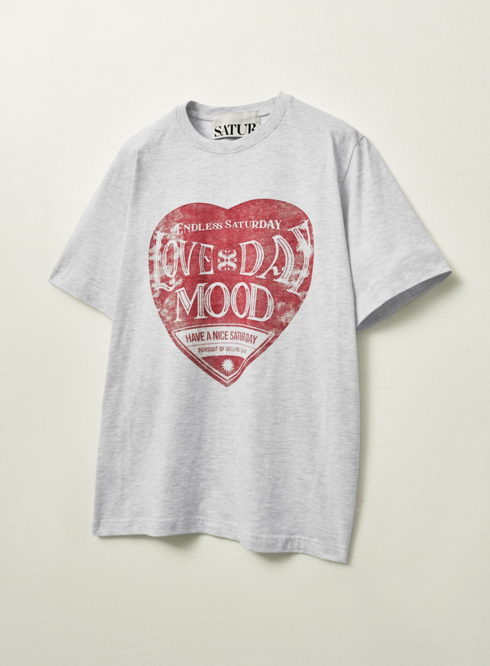 (M) Saturday Retro Mood Graphic T-shirts