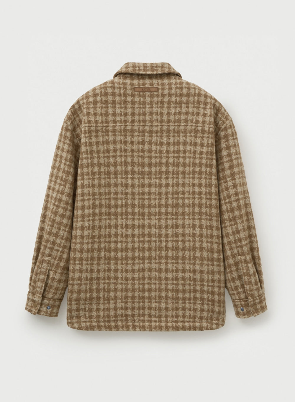 (U) Check Fleece Shirt Jacket