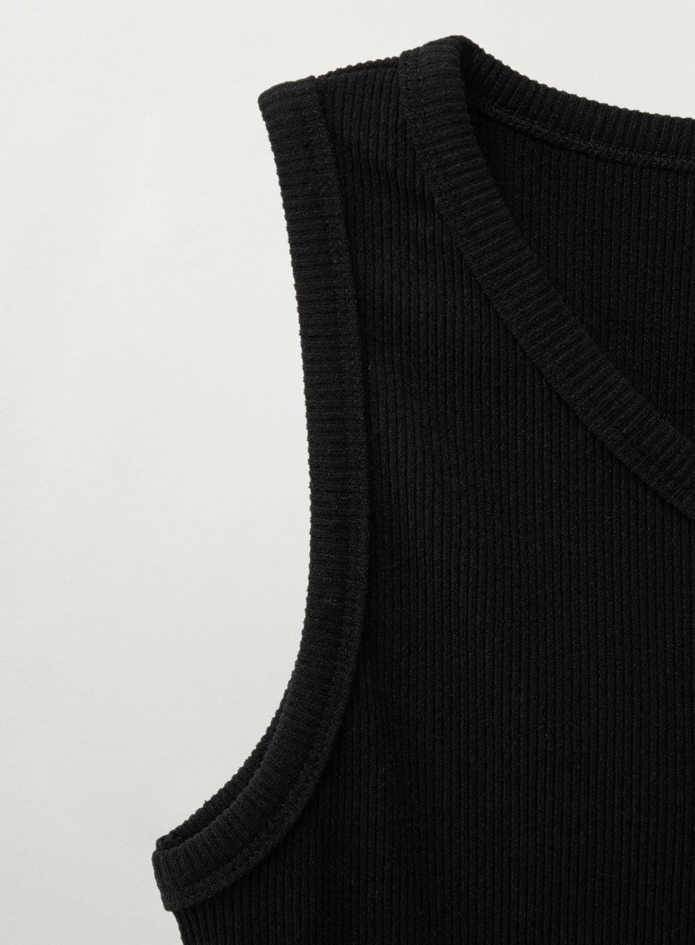 (W) Unbalance Neck Logo Sleeveless
