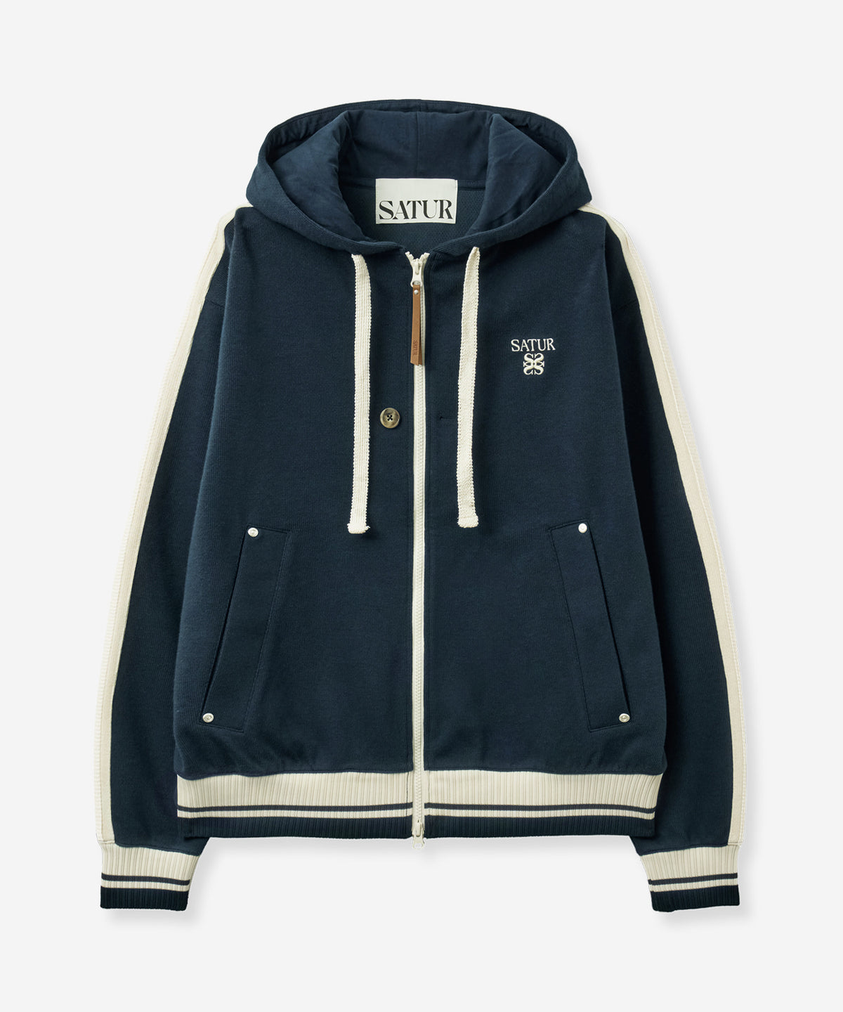 (U) Lawton Loose Fit Hood Zip-Up