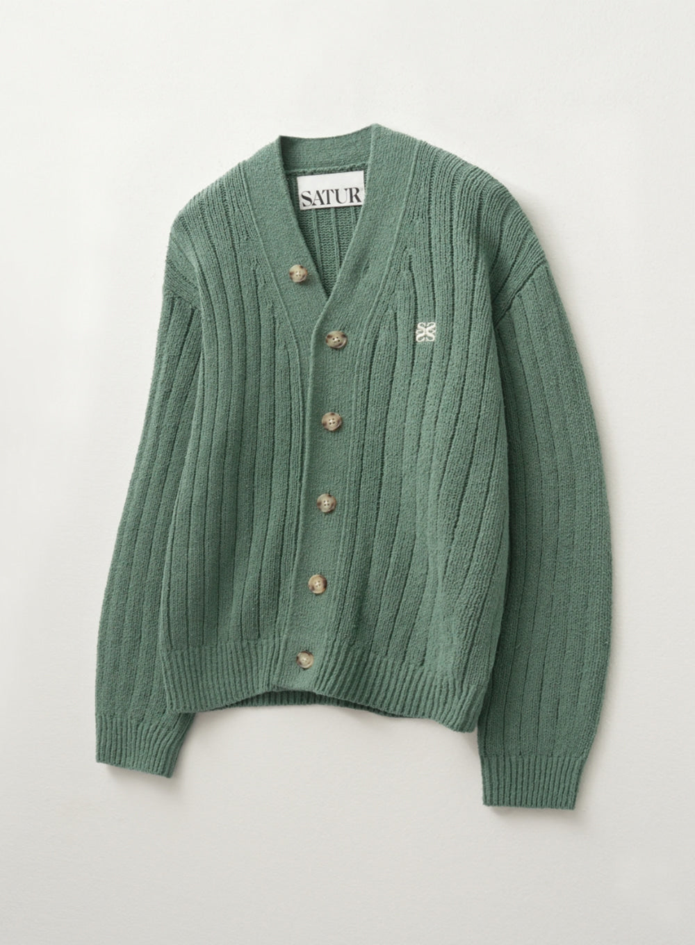 M) Faro Over Size Boucle Cardigan