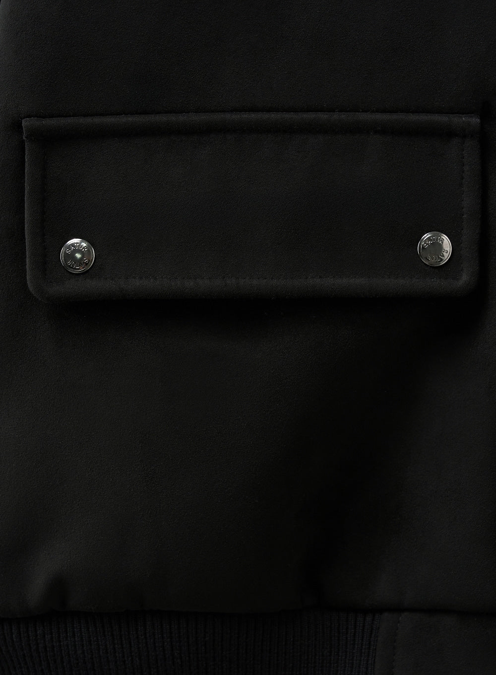 (M) Synthetic Shearling Blouson Jumper