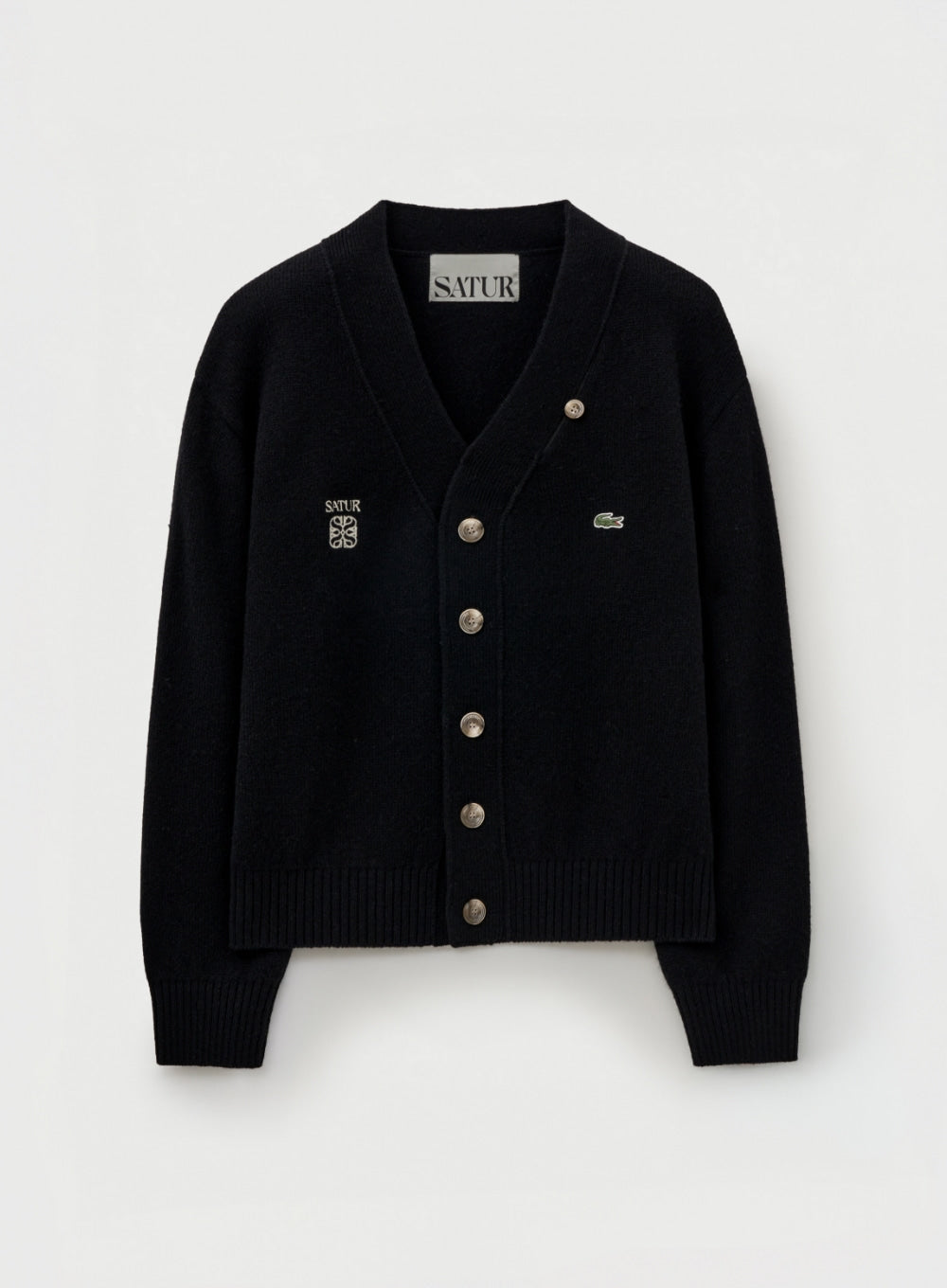 (U) Satur X Lacoste Essen Knit Cardigan