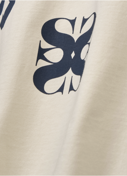(M) Satur Arch Logo Ringer T-shirt