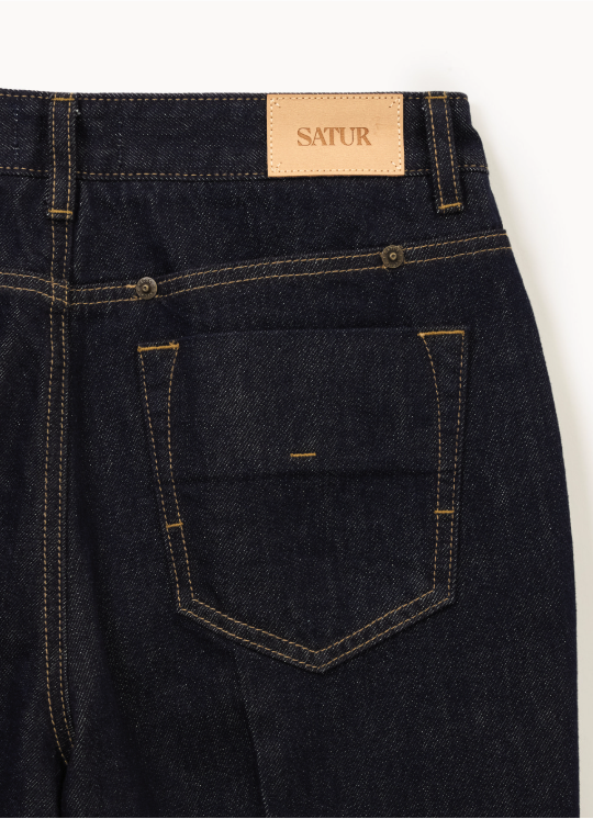 (W) Classic Nonfade Straight Denim Pants