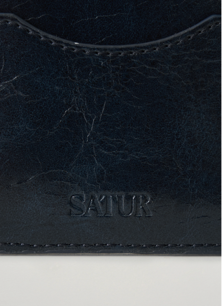 (U) Vintage Buckle Card Wallet