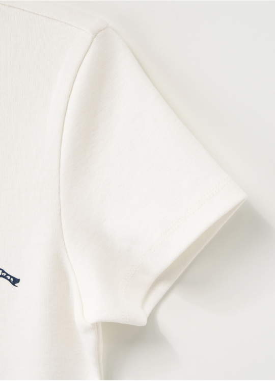 (W) Belt Graphic Slim Fit T-shirt