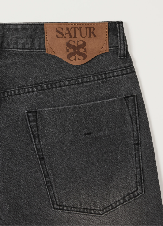 (M) Carpenter Bermuda Denim Pants