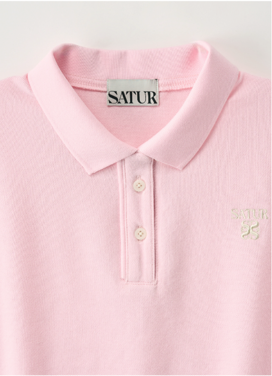(W) Loren Pique Polo T-shirt