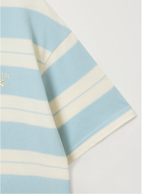 (U) Apero Stripe Pique T-Shirt