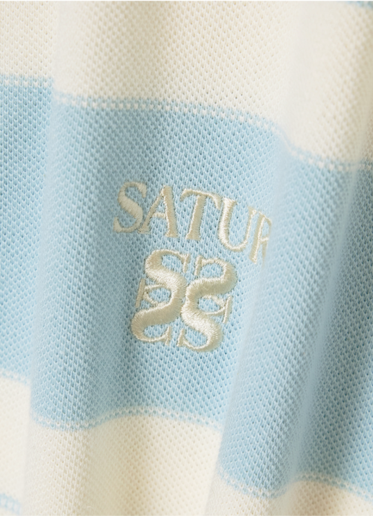 (U) Apero Stripe Pique T-Shirt