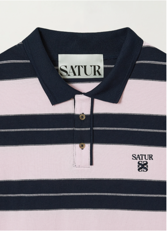 (U) Apero Stripe Pique T-Shirt