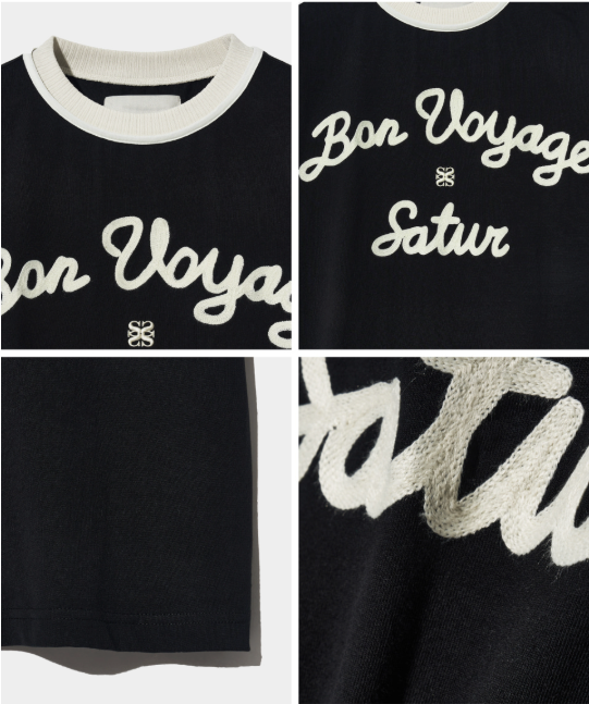 (M) Satur Logo Voyage T-Shirts