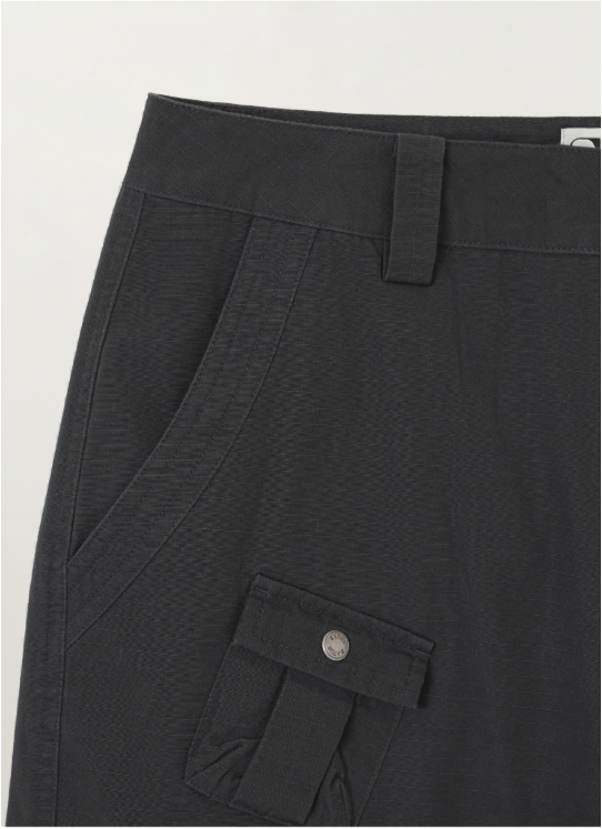 (M) Ribstop Cotton Cargo Pants