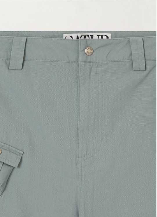 (M) Ribstop Cotton Cargo Pants