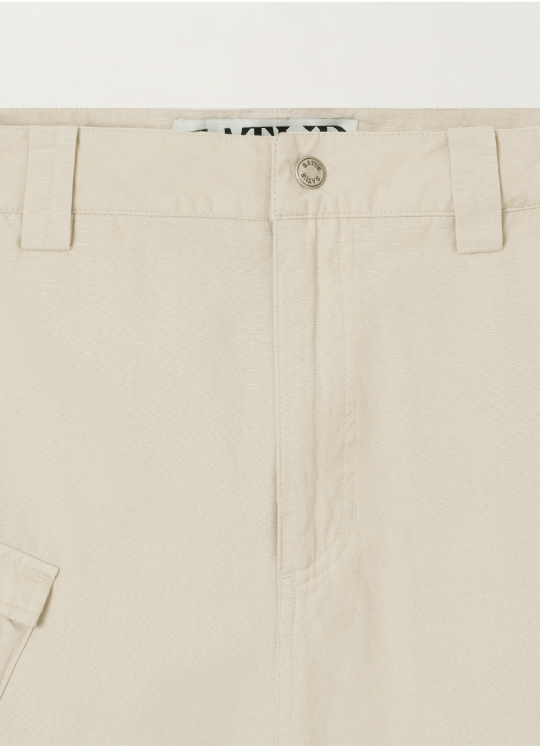 (M) Ribstop Cotton Cargo Pants
