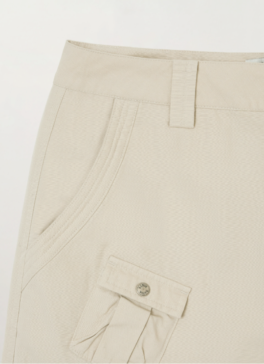 (M) Ribstop Cotton Cargo Pants