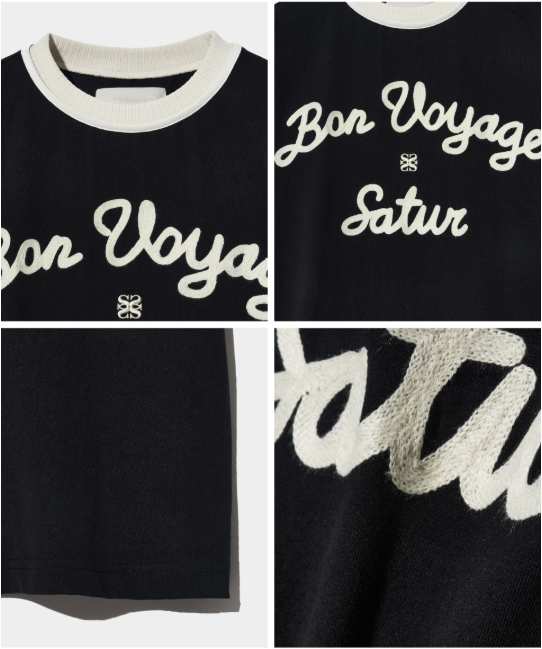 (W) Satur Logo Voyage T-Shirts