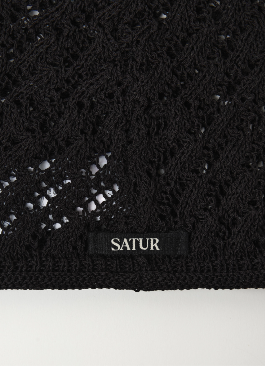 (W) Knit Crochet Summer Beanie