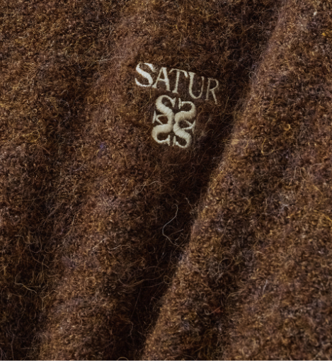 (M) HalfNeck HalfZip Knit