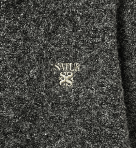 (M) HalfNeck HalfZip Knit