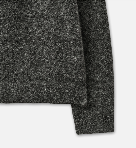 (M) HalfNeck HalfZip Knit