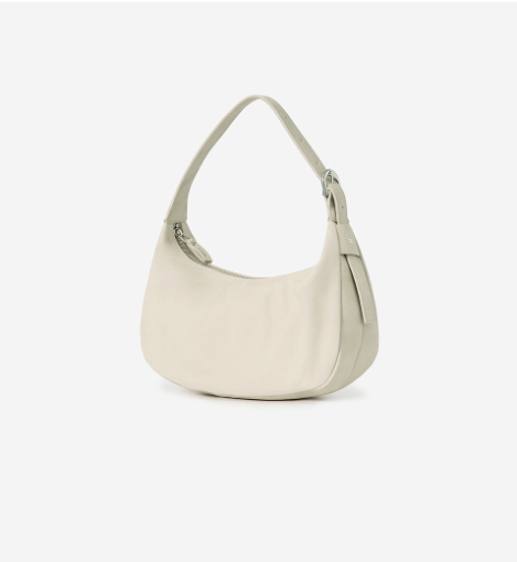 (W) Synthetic Suede Mini Hobo Bag