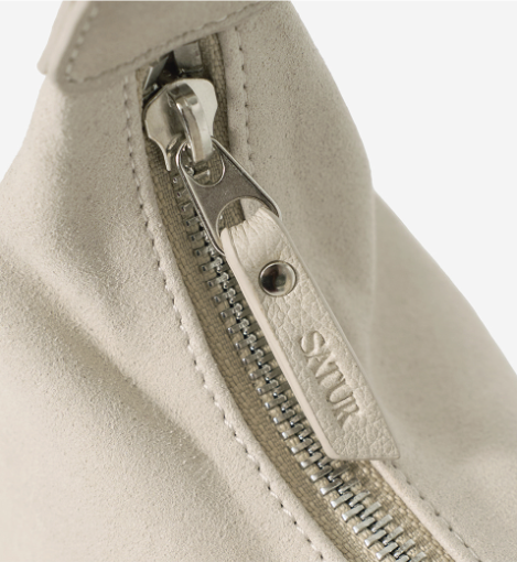 (W) Synthetic Suede Mini Hobo Bag
