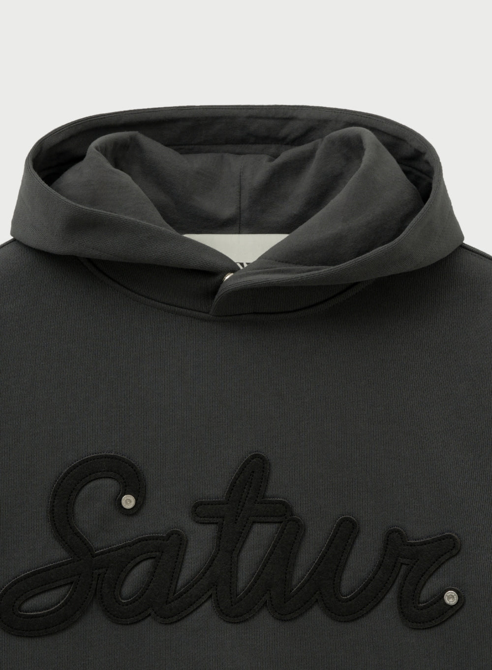 (U) Satur Applique Rivet Hoodie