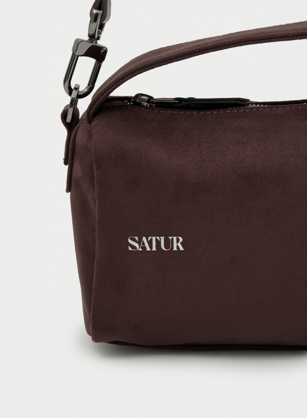 (U) Synthetic Suede Small Square Bag