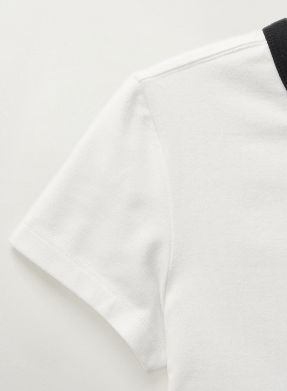 (W) Apero Slim Cropped Fit Ringer T-shirts