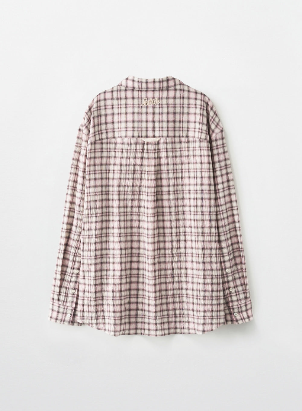 (U) Oversized Check Shirt