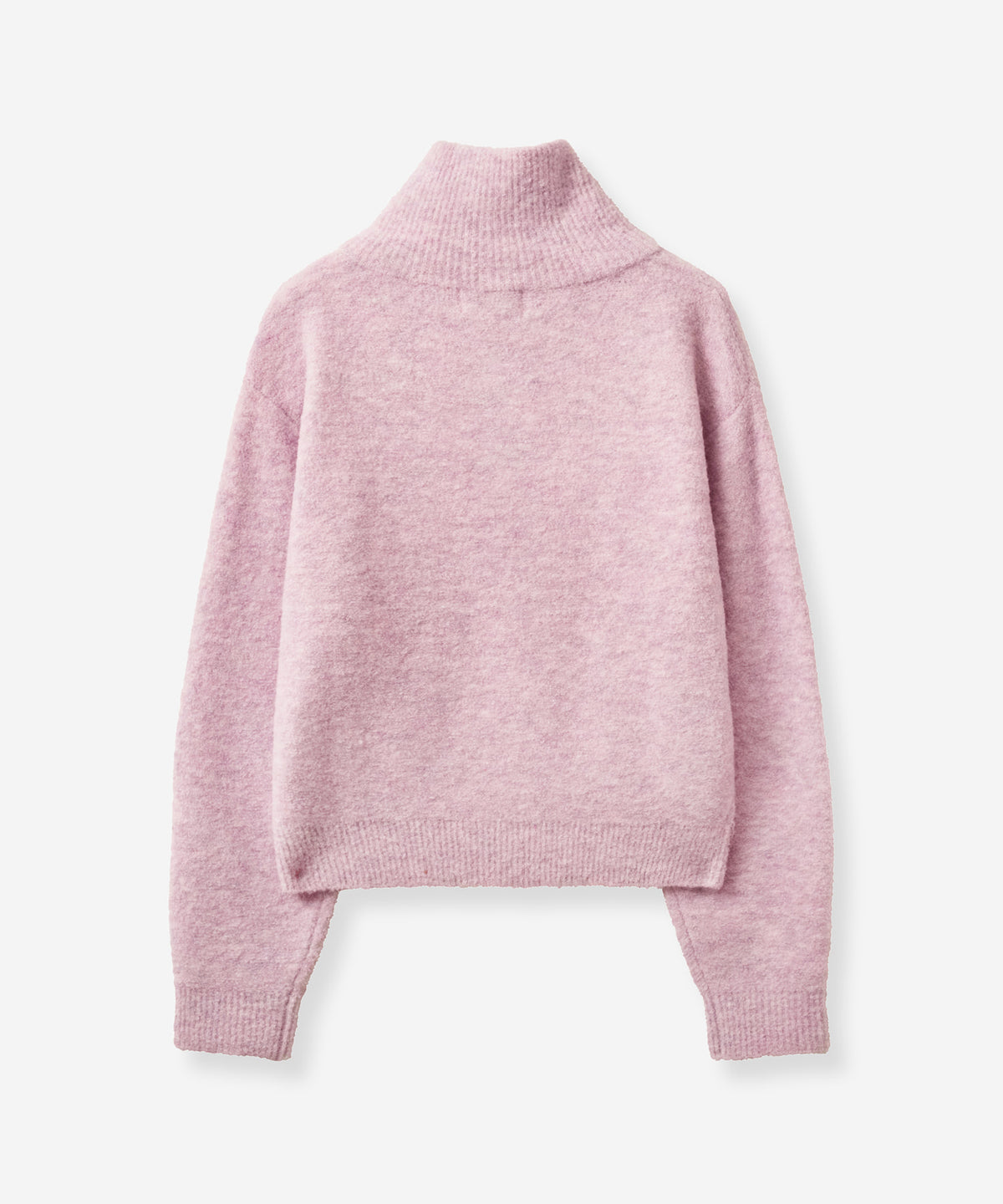 (W) HalfNeck HalfZip Knit