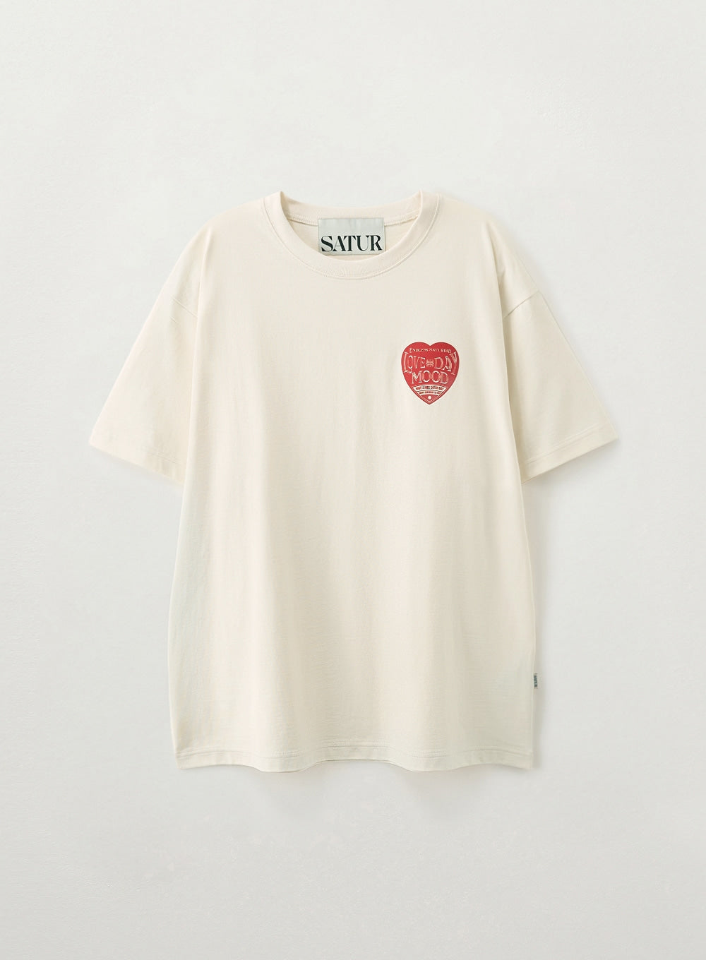 (U) Saturday Retro Mood Small Graphic T-shirt