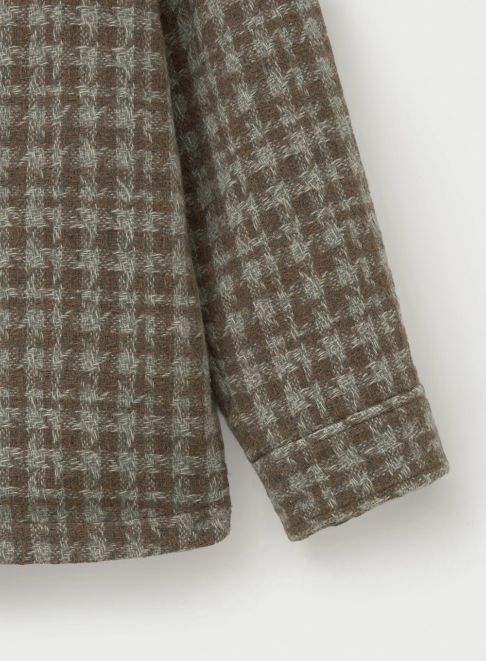 (U) Check Fleece Shirt Jacket