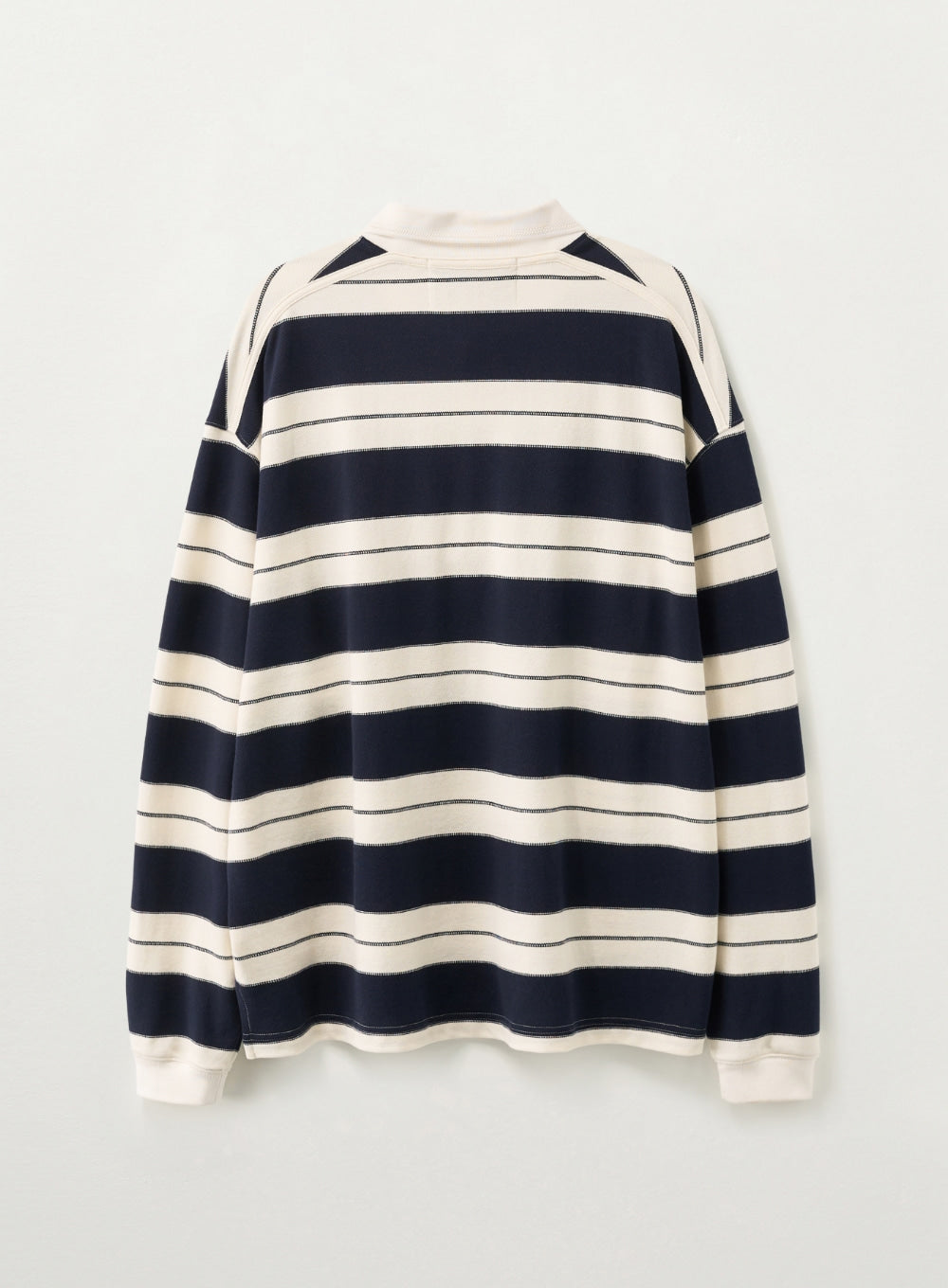 (U) Apero Striped Pique Long Sleeve
