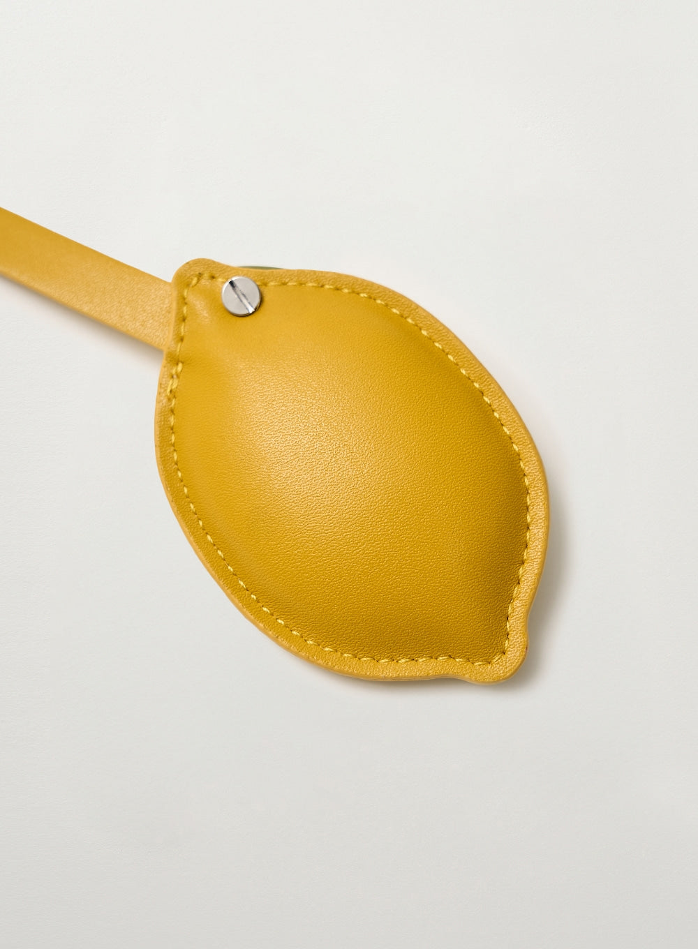 (U) Citron Synthetic Leather Keyring