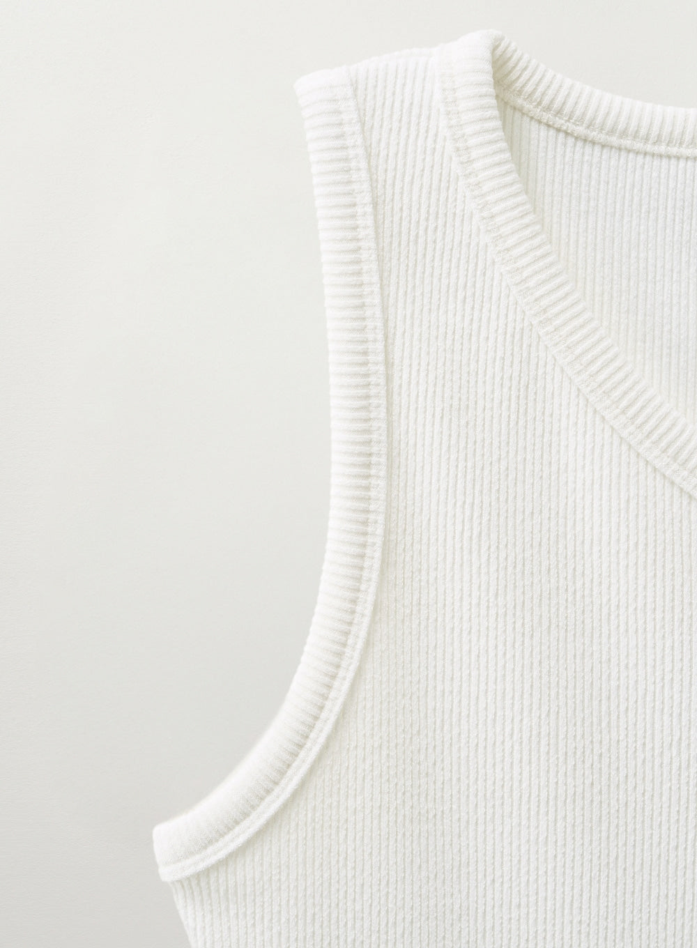 (W) Unbalance Neck Logo Sleeveless