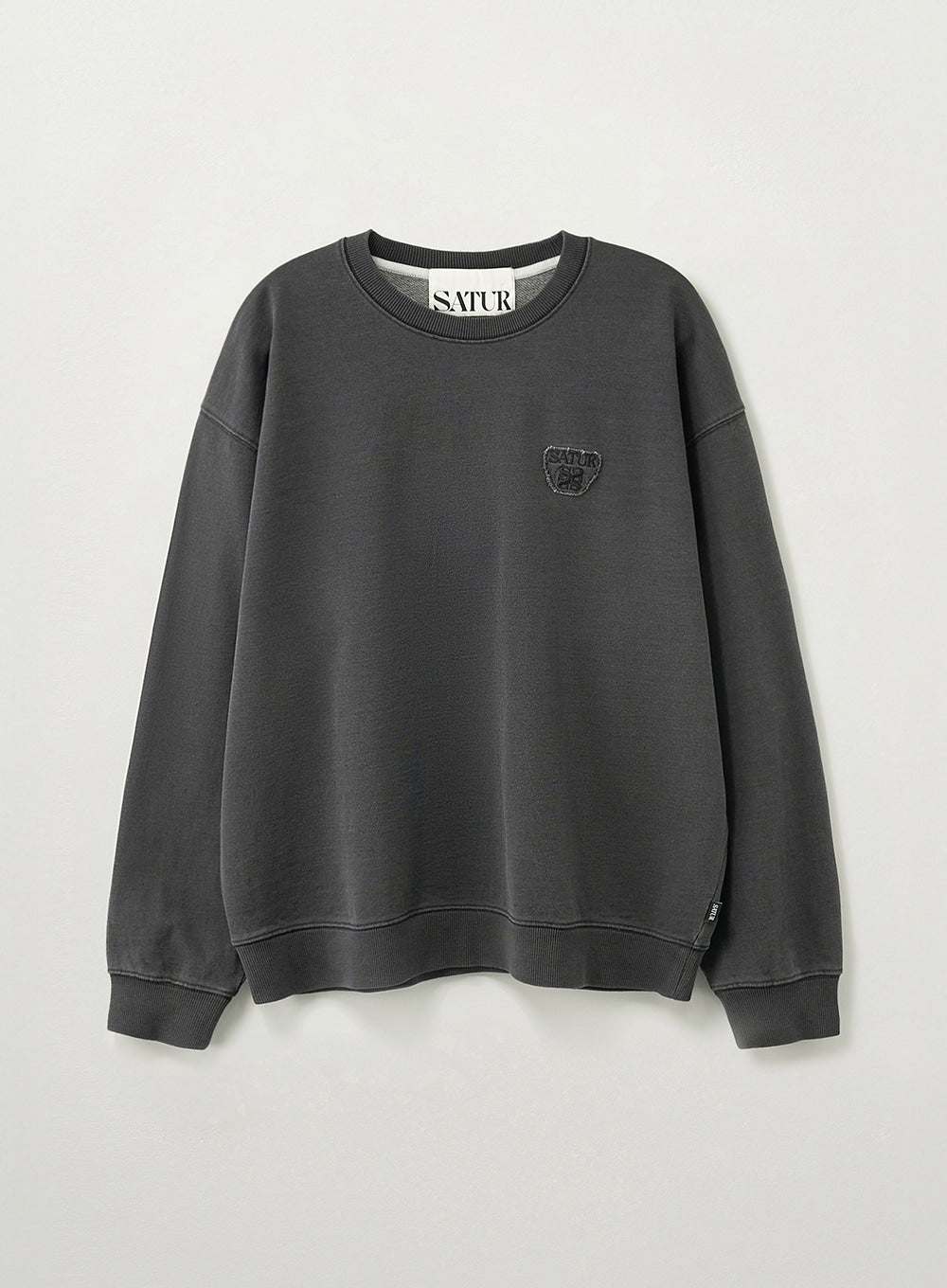 (U) Apero Denim Like Washed Sweat Shirt