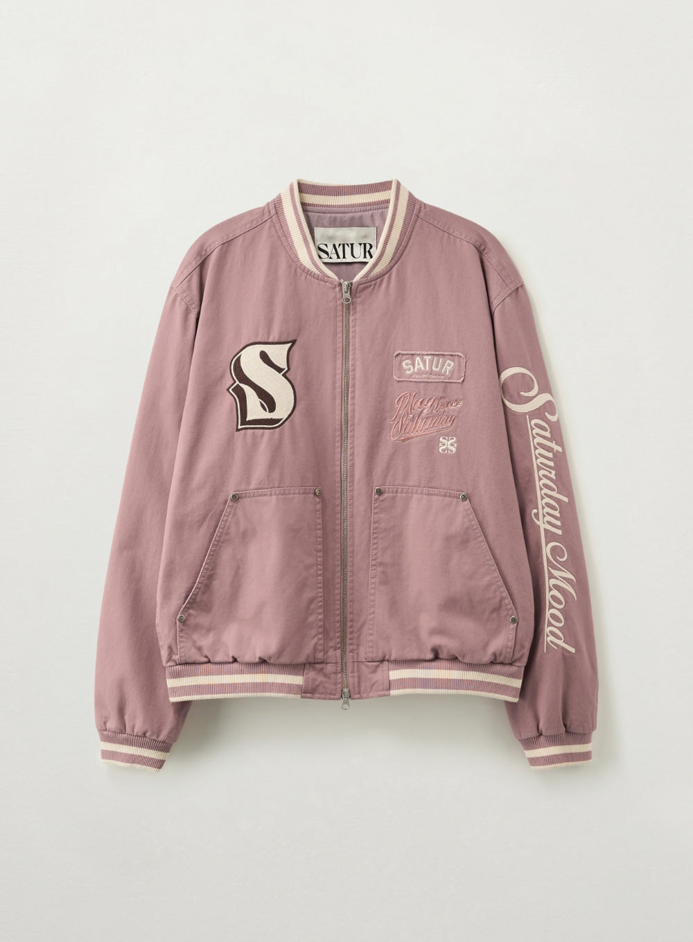 (U) 90s Playback Varsity Jacket