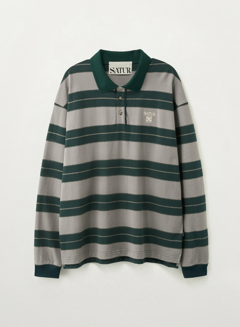 (U) Apero Striped Pique Long Sleeve