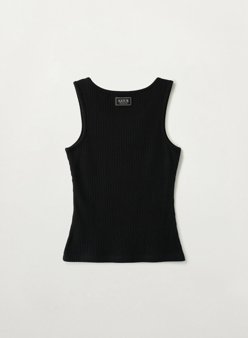 (W) Logo Ribbed Sleeveless